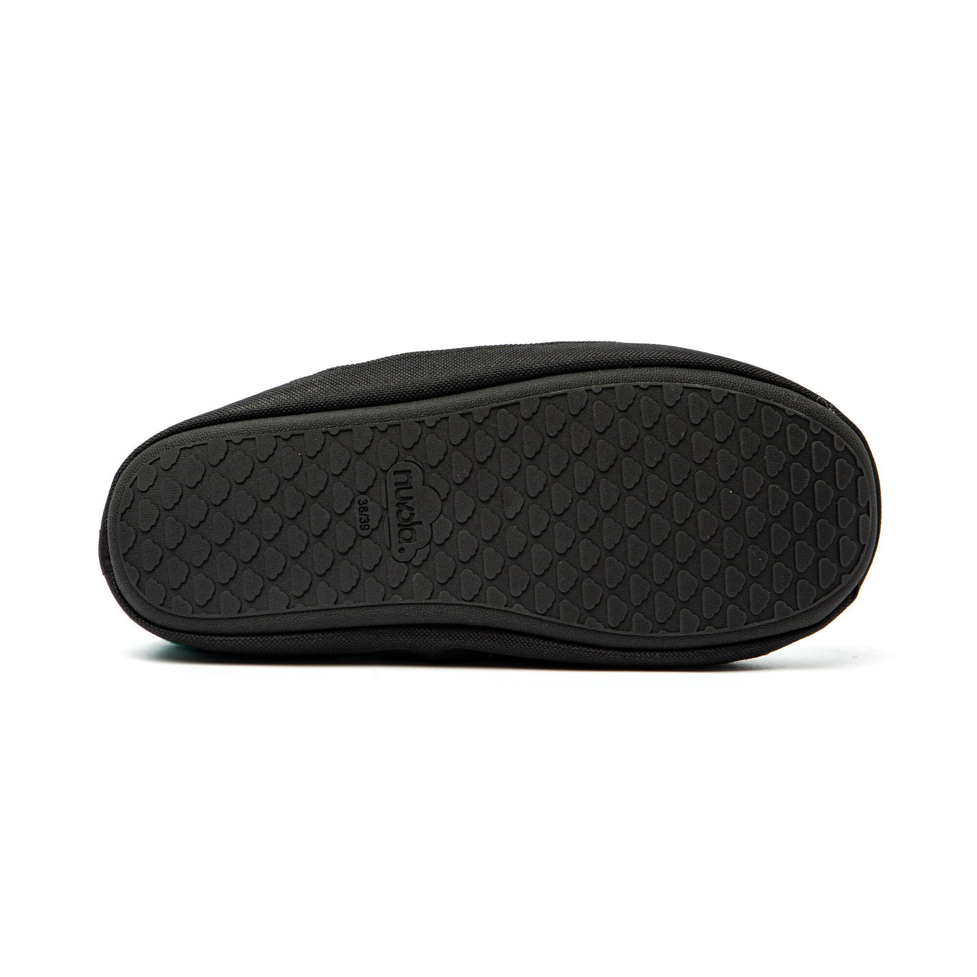 Pantuflas Nuvola Turquesa Y Azul Acolchadas suela goma 5/6