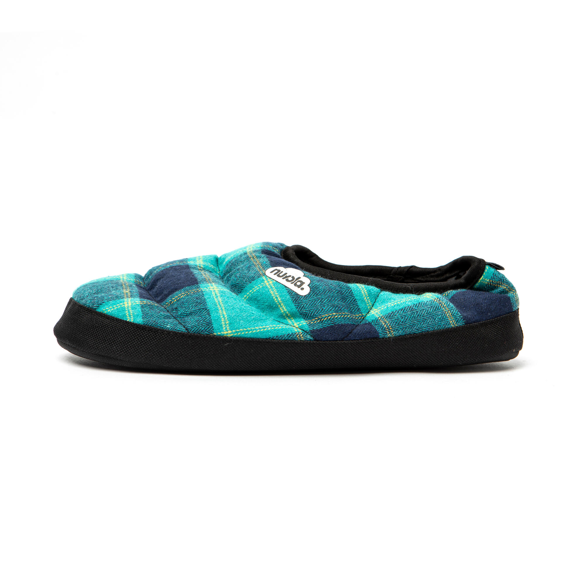 Pantuflas Nuvola Turquesa Y Azul Acolchadas suela goma 4/6