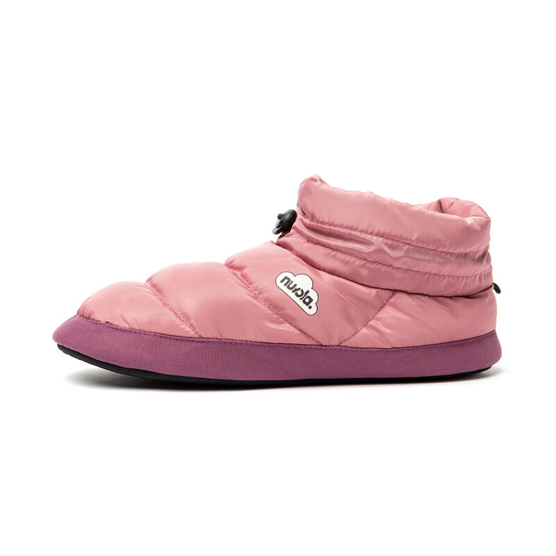 Nuvola unisex loungeslippers in malaga kleur met rubberen zool