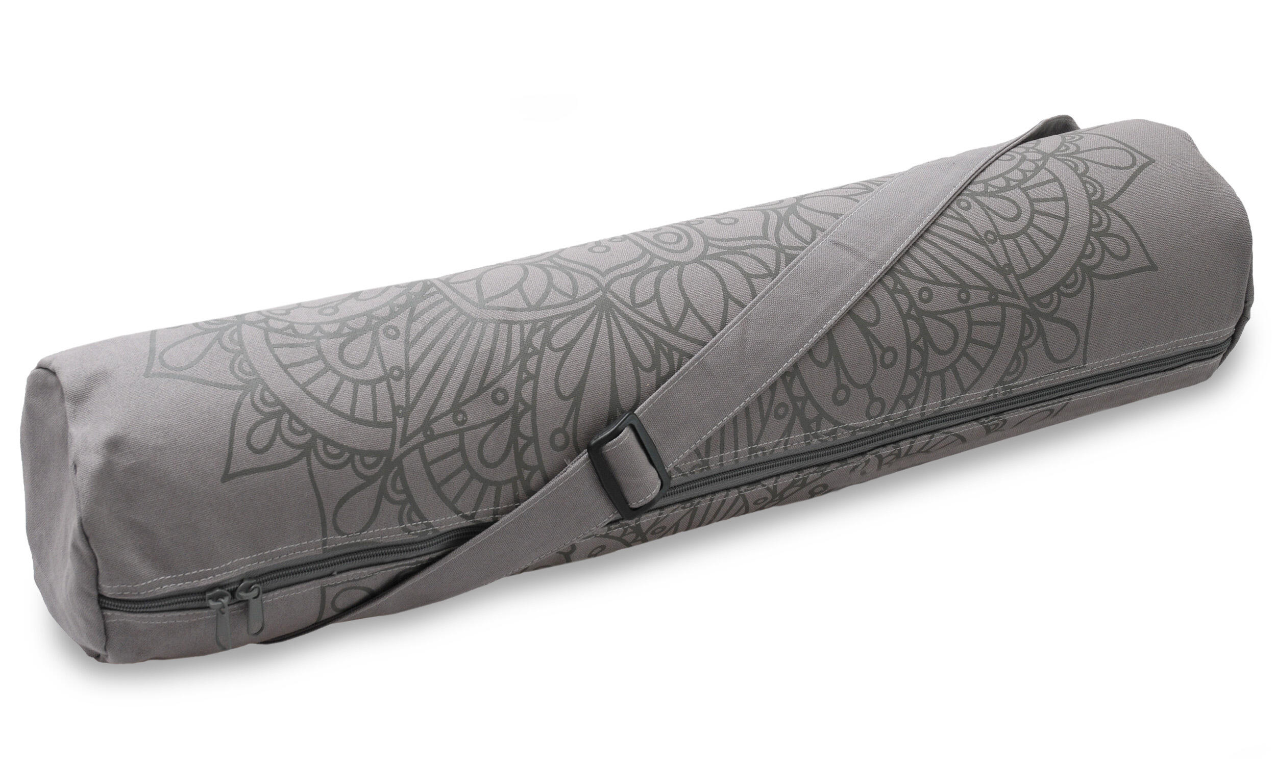 Yogatasche Basic Art Lotus Mandala Yoga Grau Langlebig YOGISTAR 2/3