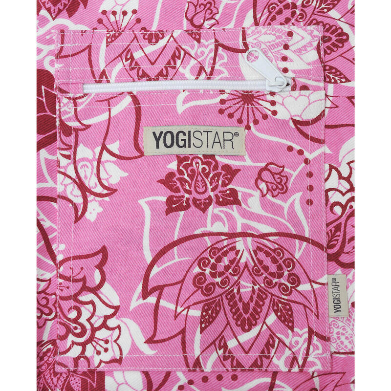 Yogatasche Basic Art Lotus Rose Yoga Rosa, Rot Langlebig YOGISTAR