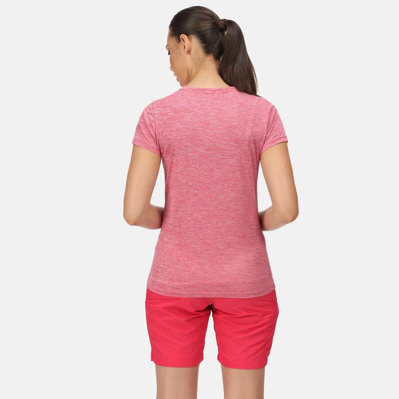 Camiseta de Manga Corta Mujer Regatta  Regatta Fingal Edition Rosa