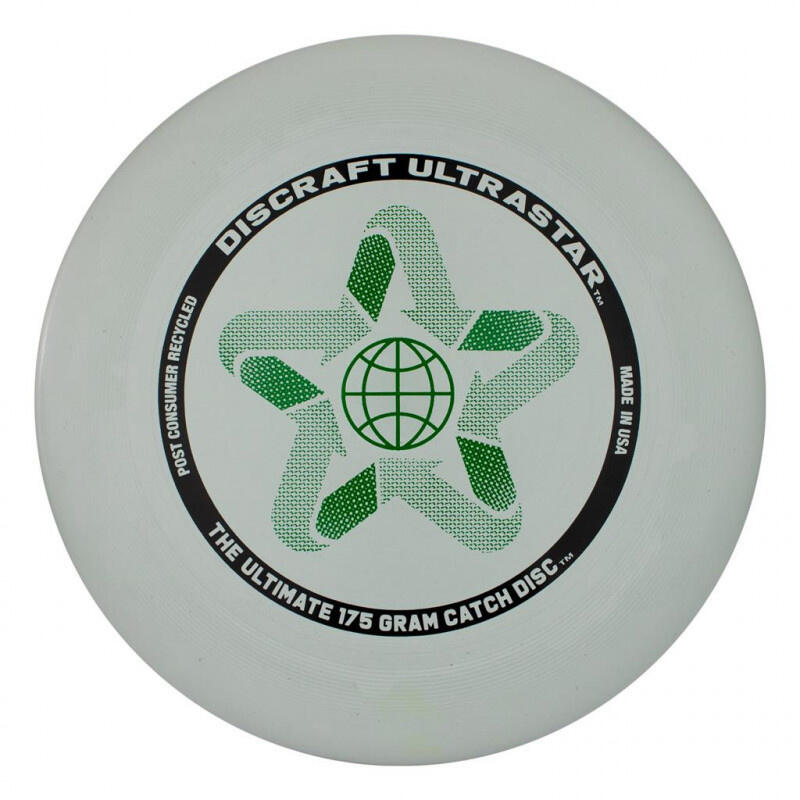 DISCRAFT Discraft Frisbee Ultra star 175 Stone Recycled