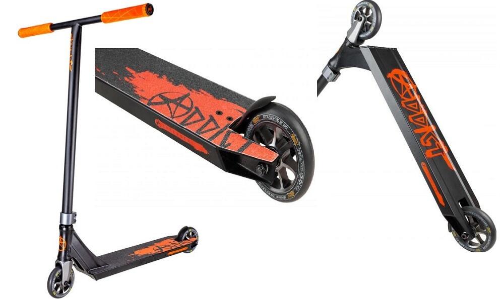 Addict scooter defender MKII - Black/ Orange 2/3