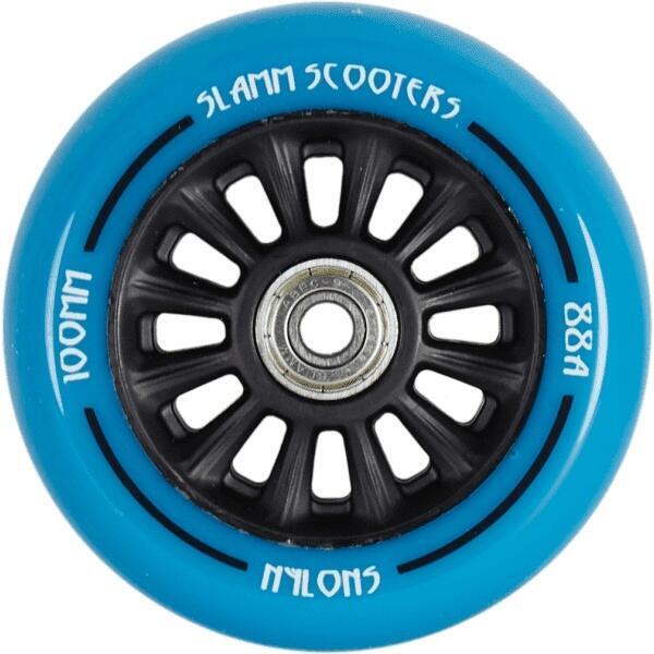 Slamm Nylon core stuntstep wheel blauw