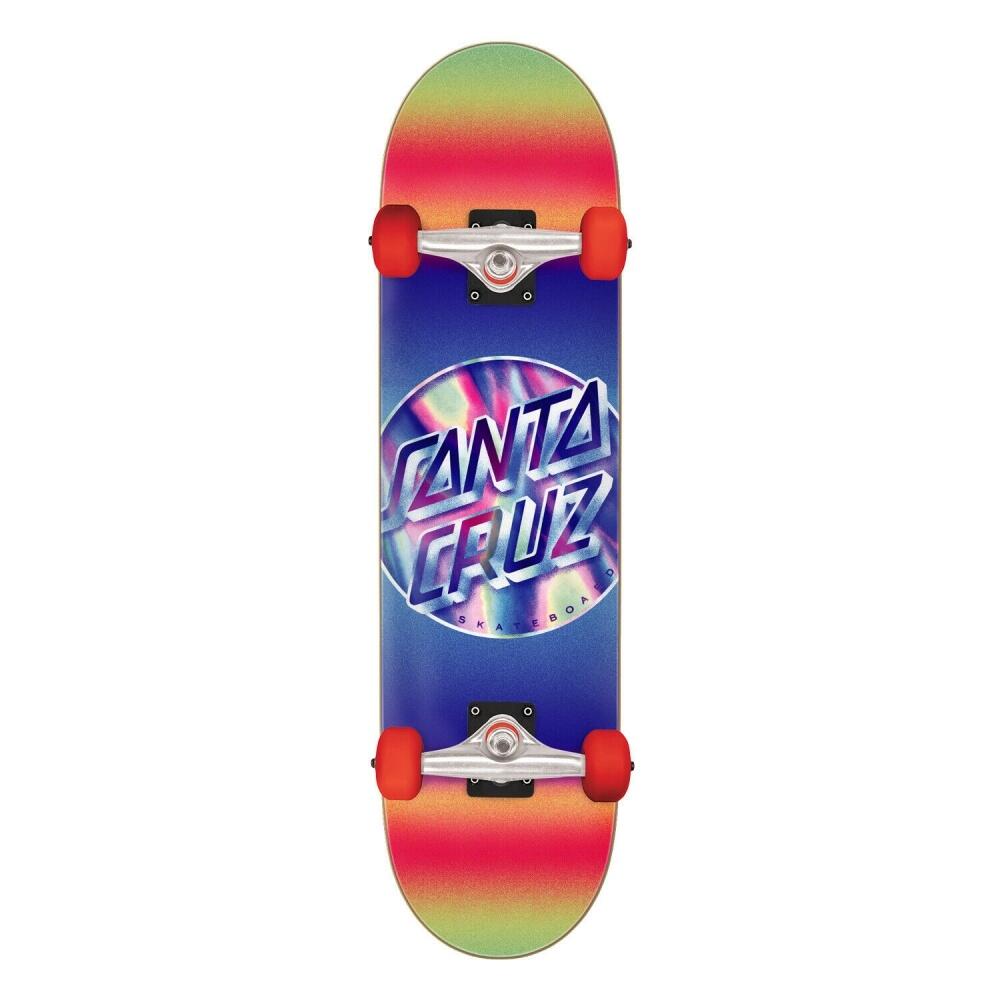 Santa Cruz schillerndes Punkt-Skateboard Rot Lila 8.25 2/3