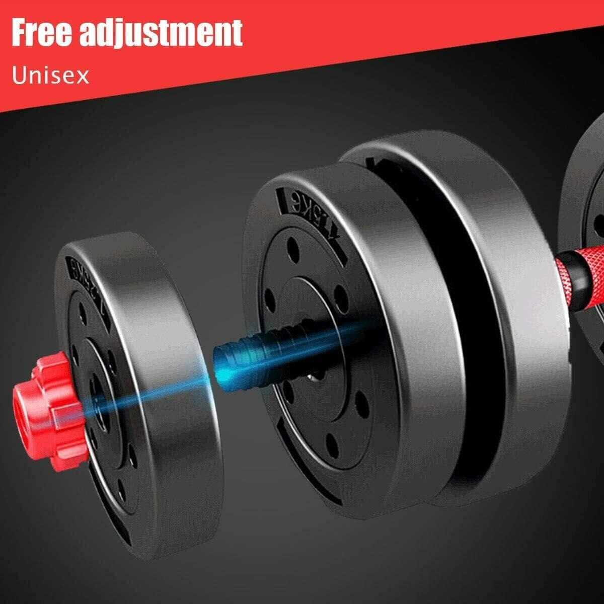 Kit 15 kg de Mancuernas 2 en 1 Ajustables MultiFit 3/3
