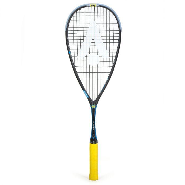 Raw Pro 2.0 Unisex Carbon Fiber Squash Racket - Black