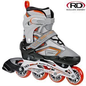 ROLLER DERBY Stingray R7 Grey/Orange Childrens Inline Skate