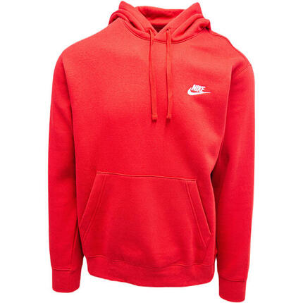 Capuche Nike Sportswear Club Fleece, Rouge, Hommes