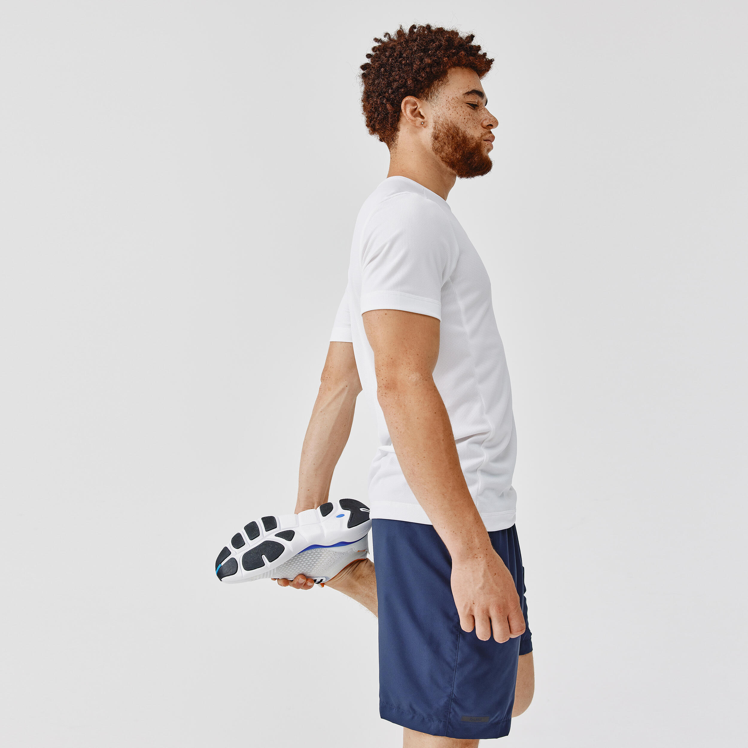 Segunda Vida - T-Shirt Respirável de Corrida Homem Dry 100 Branco - Excelente 5/5