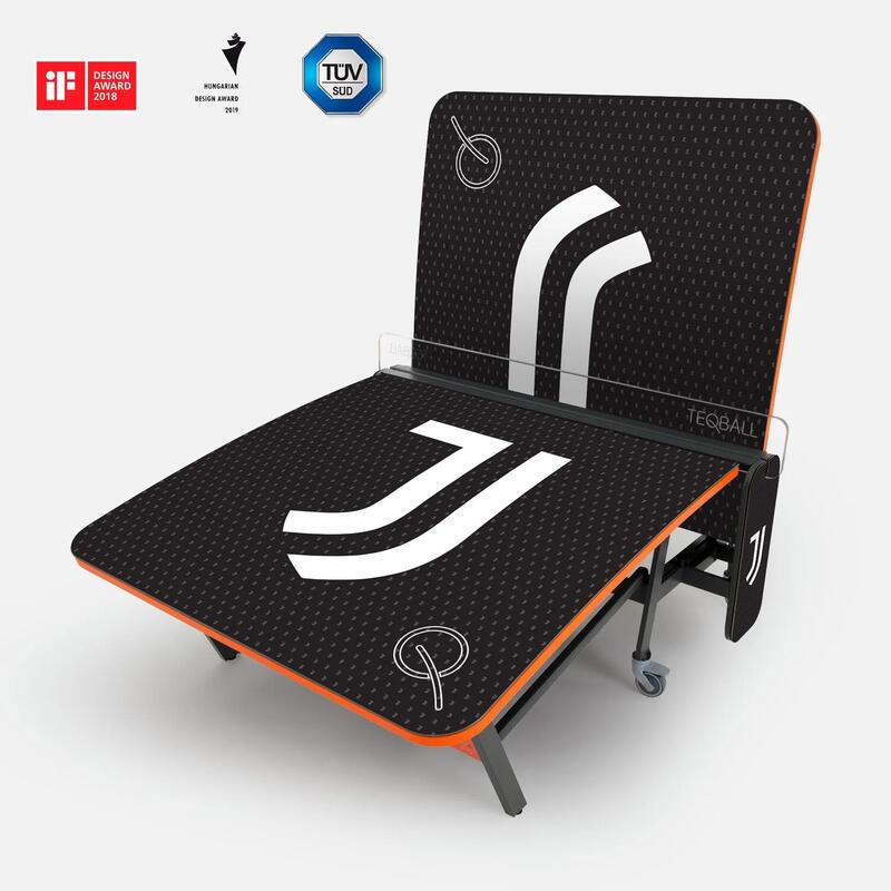 Mesa de Teqball TEQ™ SMART - Juventus - Equipamento Desportivo Multifuncional