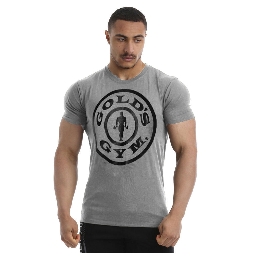 GOLD'S GYM Men's Gold's Gym Weight Plate Printed T-Shirt