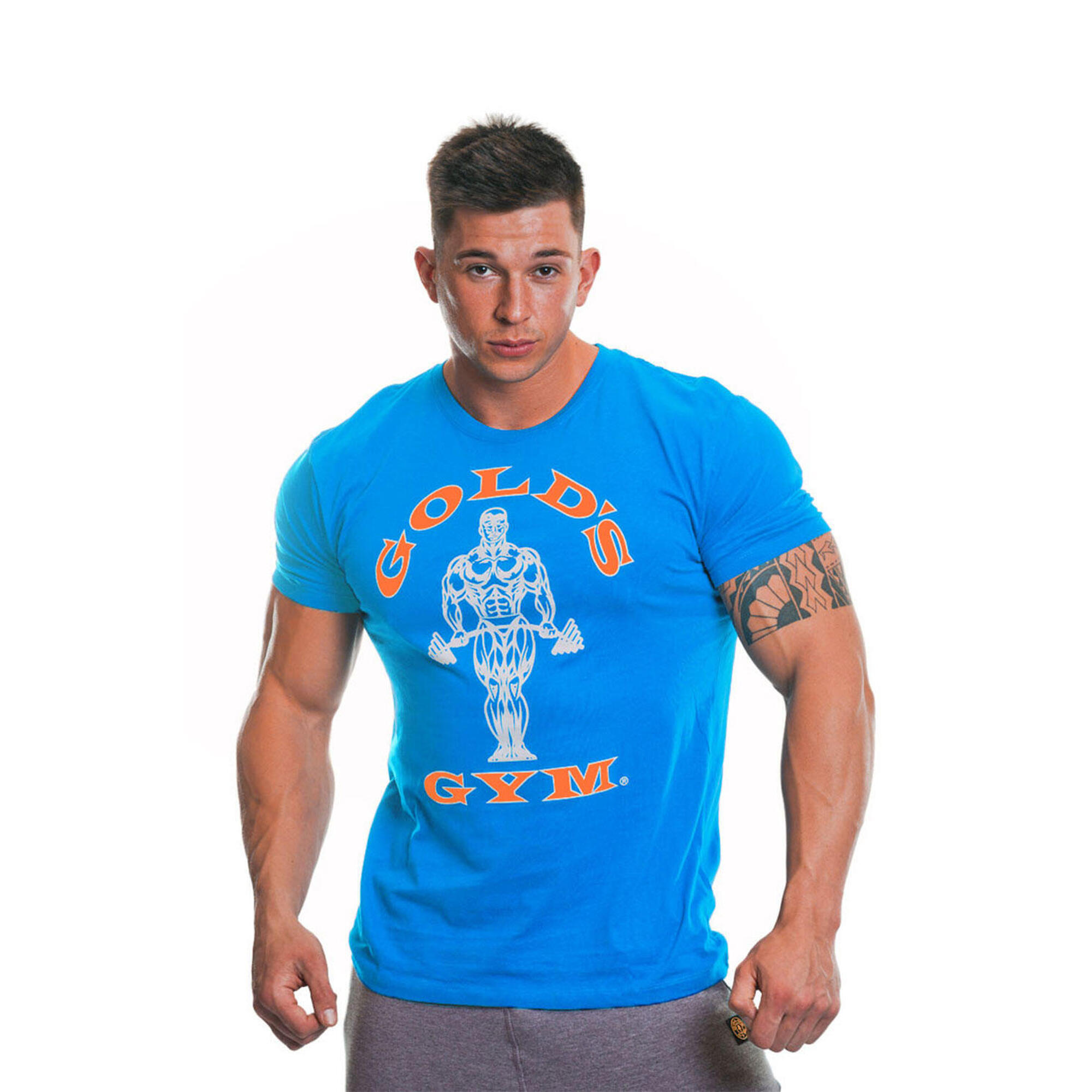 Men's Gold's Gym Muscle Joe Print T-Shirt 1/4