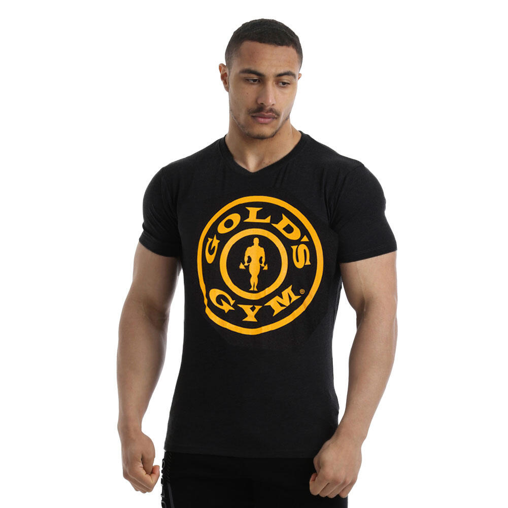 Men's Gold's Gym Weight Plate Printed T-Shirt 1/5