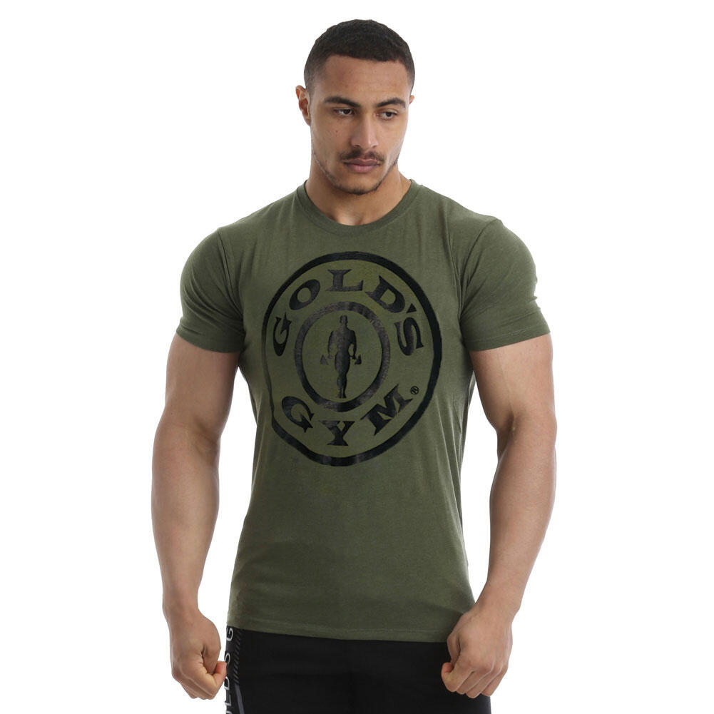 Men's Gold's Gym Weight Plate Printed T-Shirt 1/5