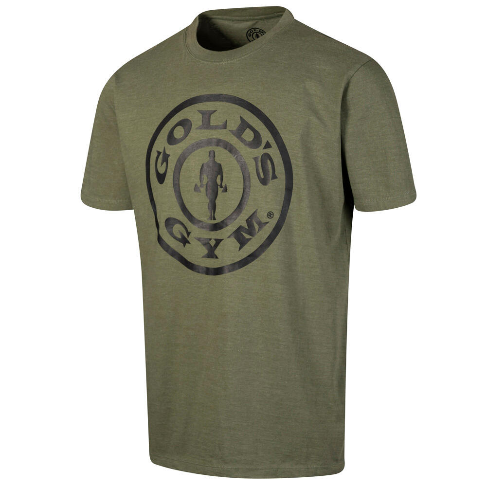 Men's Gold's Gym Weight Plate Printed T-Shirt 2/5