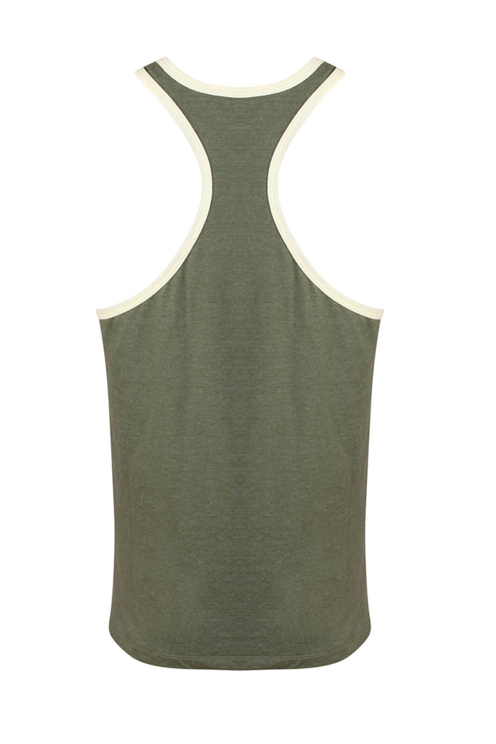 Men's Gold's Gym Contrast Muscle Joe Print Stringer Vest 4/5