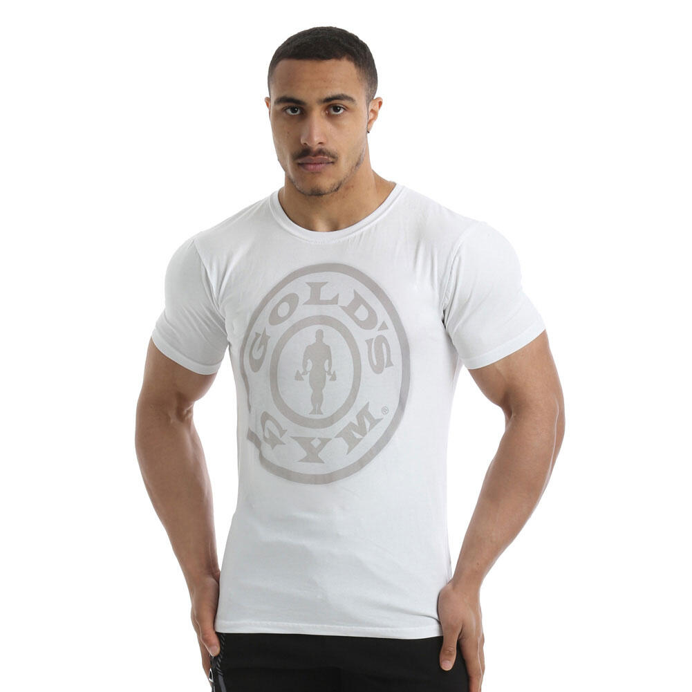 Men's Gold's Gym Weight Plate Printed T-Shirt 1/5