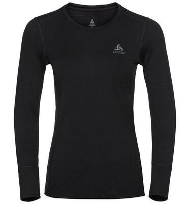 Odlo Merino 200 Langarmtrikot Grau Damen