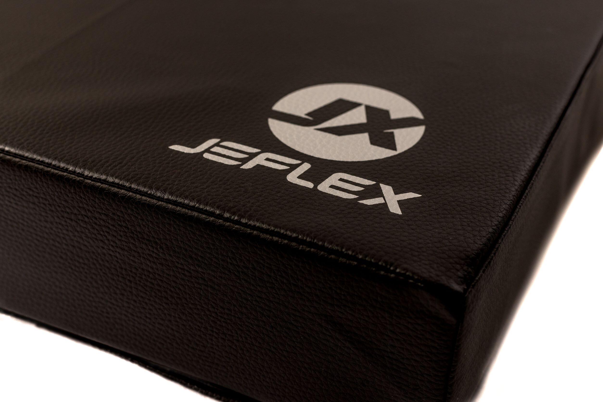 Jeflex - Rood zwarte inklapbare zachte vloermatten, 150 x 100 x 8 cm, made in Germany, draagbare gymnastiekmat, ruimtebesparende fitnessmat en yogamat, speelmat voor kinderkamer Jeflex - Rood zwarte inklapbare zachte vloermatten, 150 x 100 x 8 cm, made in Germany, draagbare gymnastiekmat, ruimtebesparende fitnessmat en yogamat, speelmat voor kinderkamer