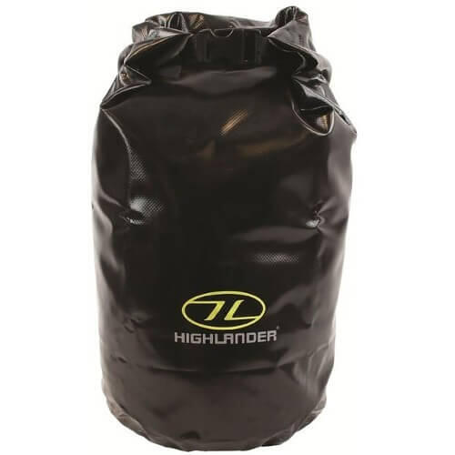 Waterdichte tas Dry bag Tri-Laminate PVC 16 liter - Zwart