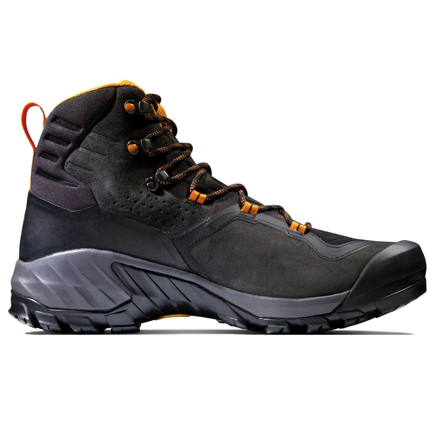 Botas de montaña y trekking impermeables hombre Mammut SAPUEN HIGH GTX negro 3/5