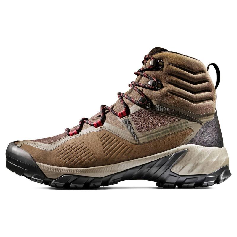 Botas de montaña y trekking impermeables hombre Mammut SAPUEN HIGH GTX marrón