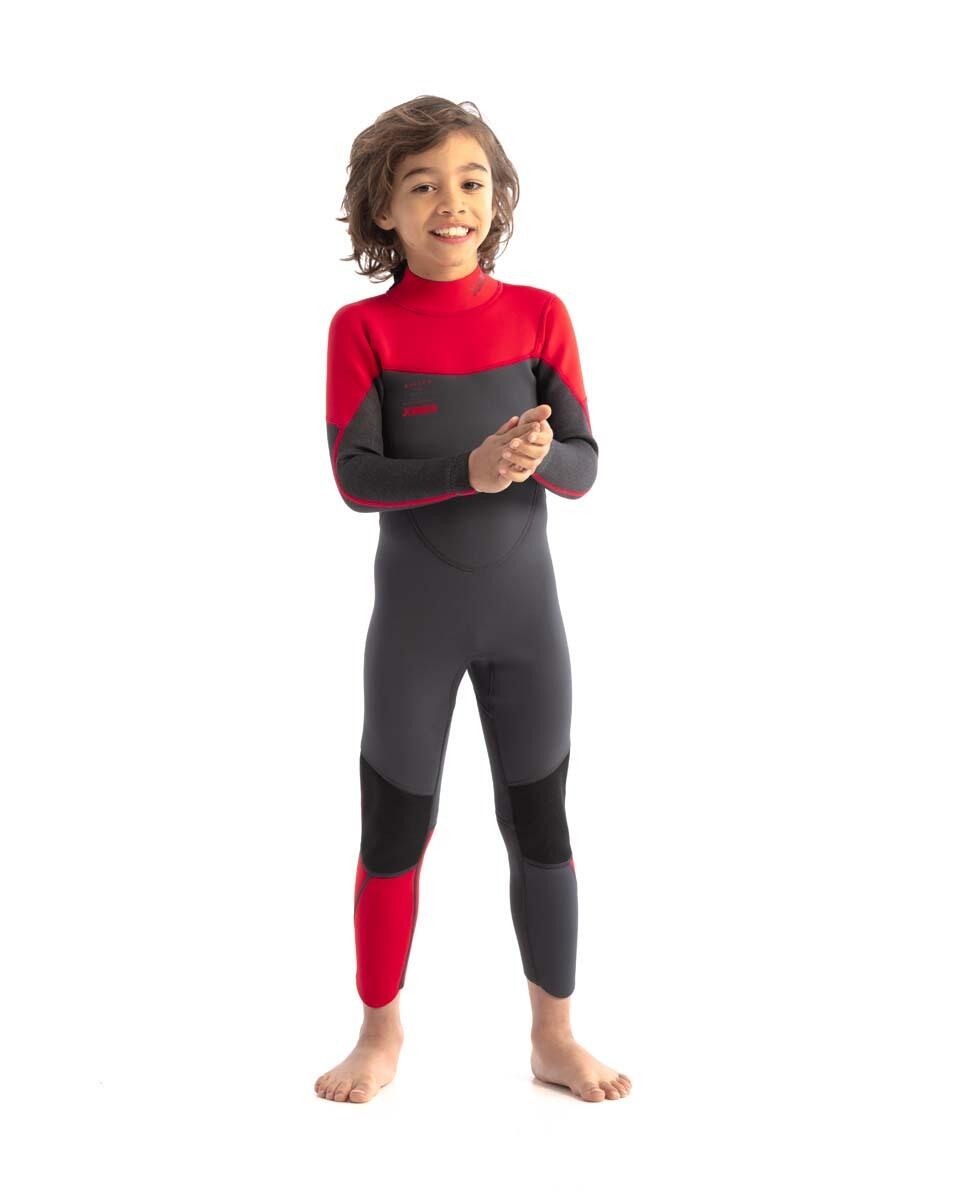 Fato de natação infantil jobe boston fullsuit 3/2 mm