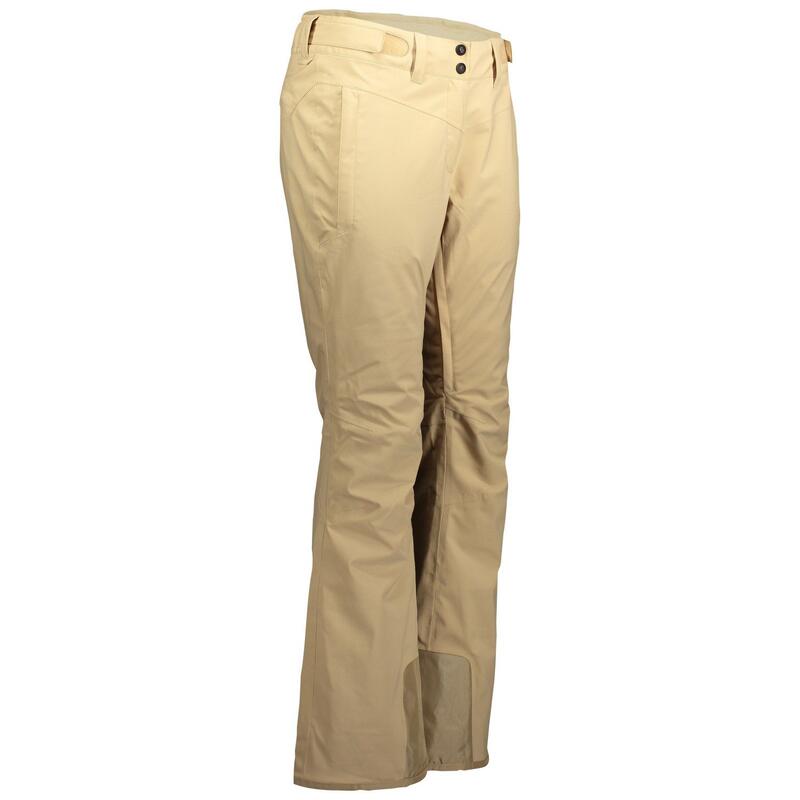 Pantalón de esquí y nieve mujer Scott ULTIMATE DRYO 10 marrón