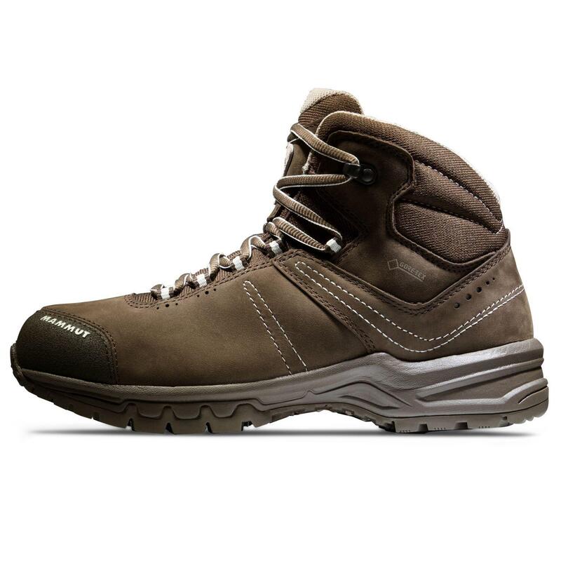 Botas de montaña y trekking impermeables mujer Mammut NOVA III MID GTX marrón