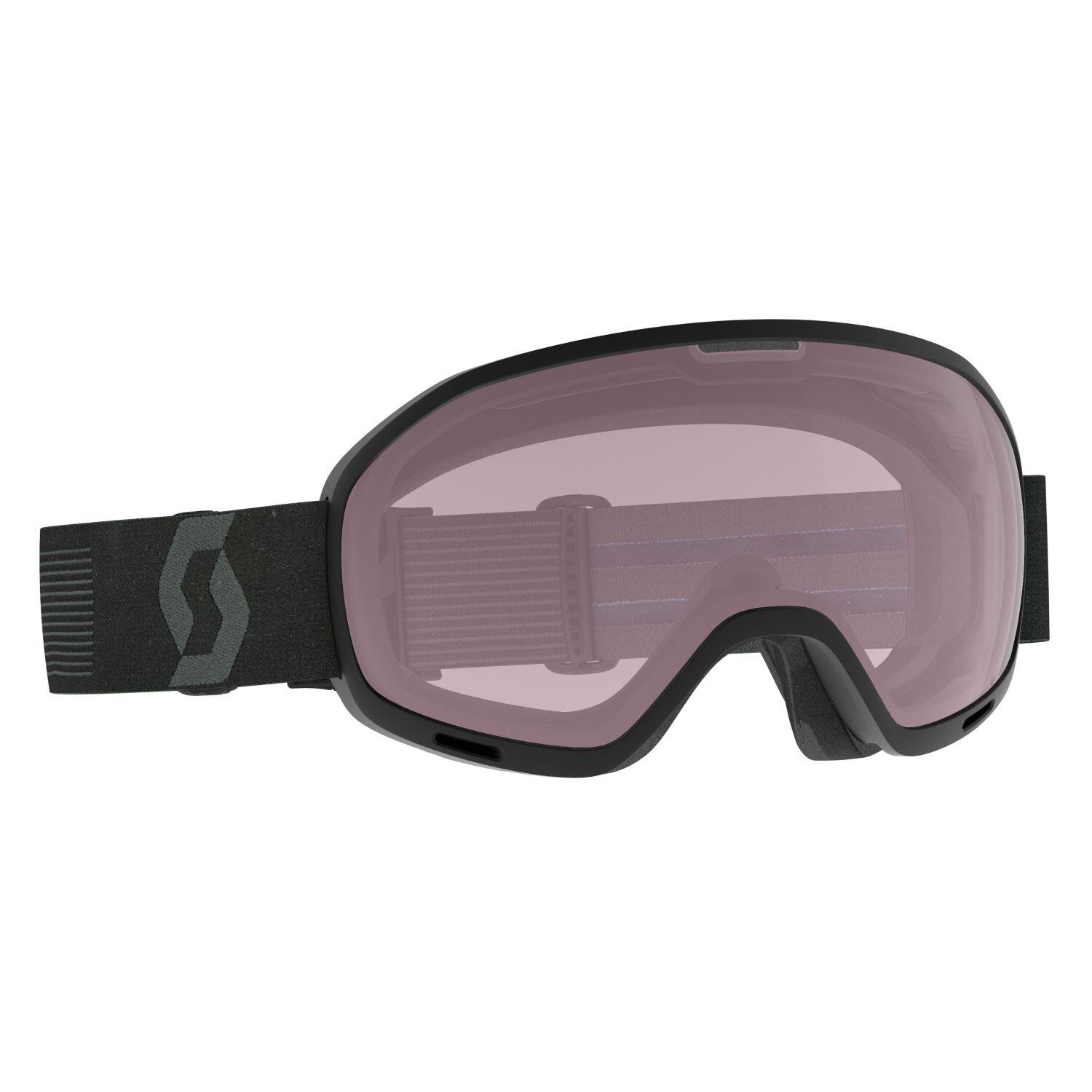 Scott - Scott Masque De Ski Unlimited Ii Otg - Cat 2 - Black/ Enhancer - Masque De Ski - Noir - Taille Unique - Decathlon