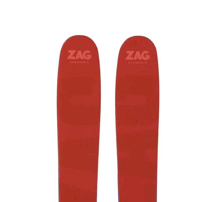 RECONDITIONNE - Ski Test Zag H 96 + Fixations - BON