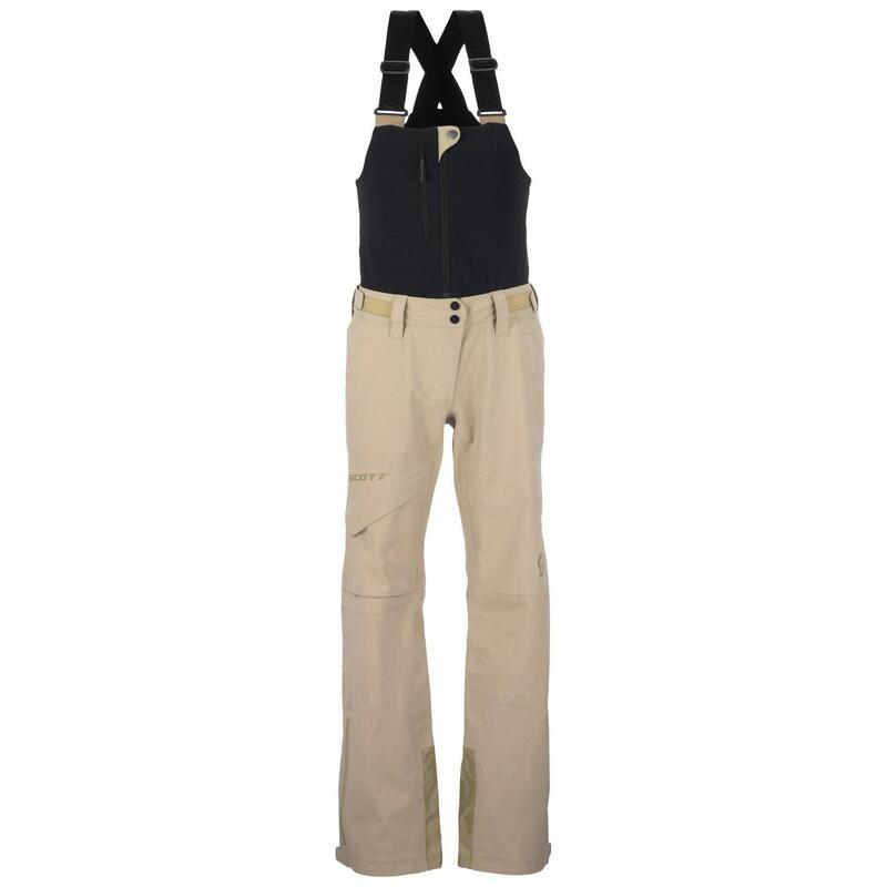 Pantalón de esquí y nieve mujer Scott VERTIC 3L marrón