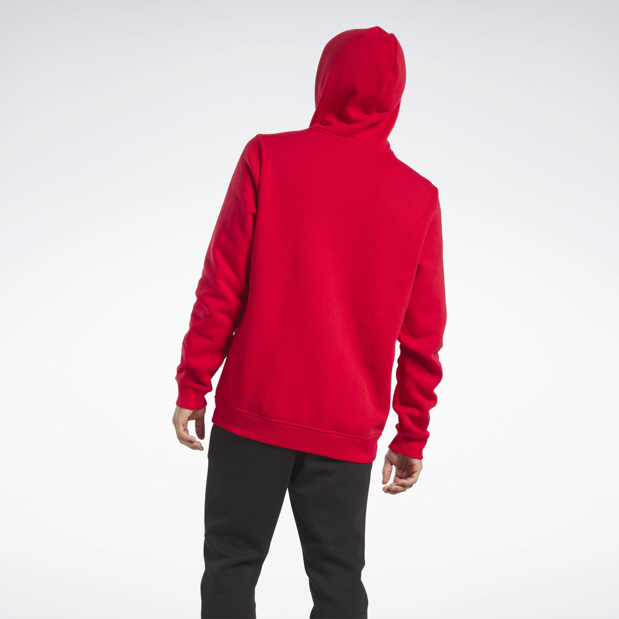 Reebok Identity Fleece Stacked Logo Pullover Hoodie 4/7