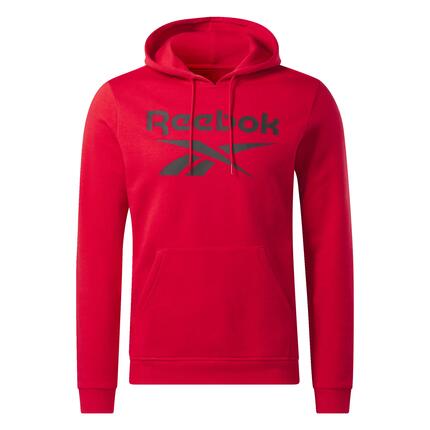 Sweat à capuche en molleton Reebok Identity Stacked Logo