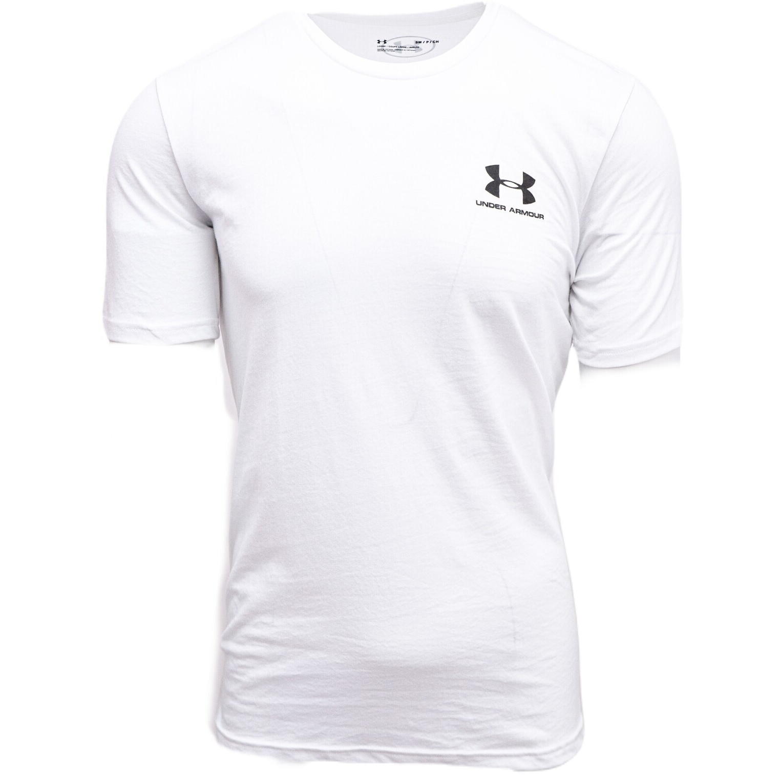 Tricou barbati Under Armour Sportstyle, Alb