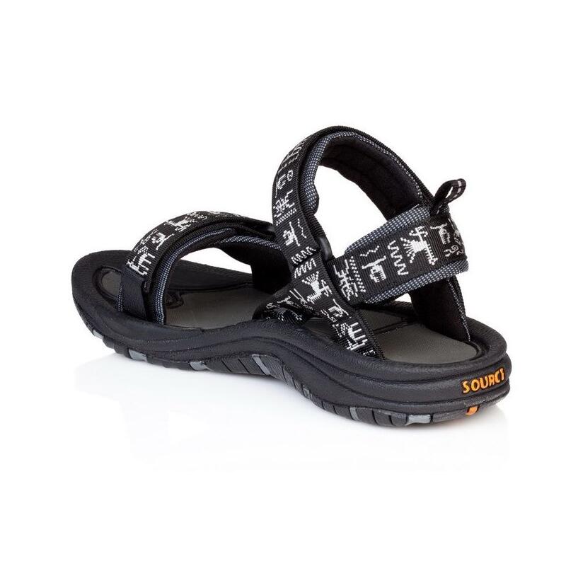 Sandales pour hommes Gobi Black Inca - outdoor - Black