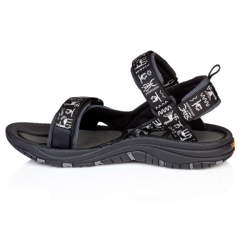 Sandalen für Herren Gobi Black Inca - Outdoor - Schwarz