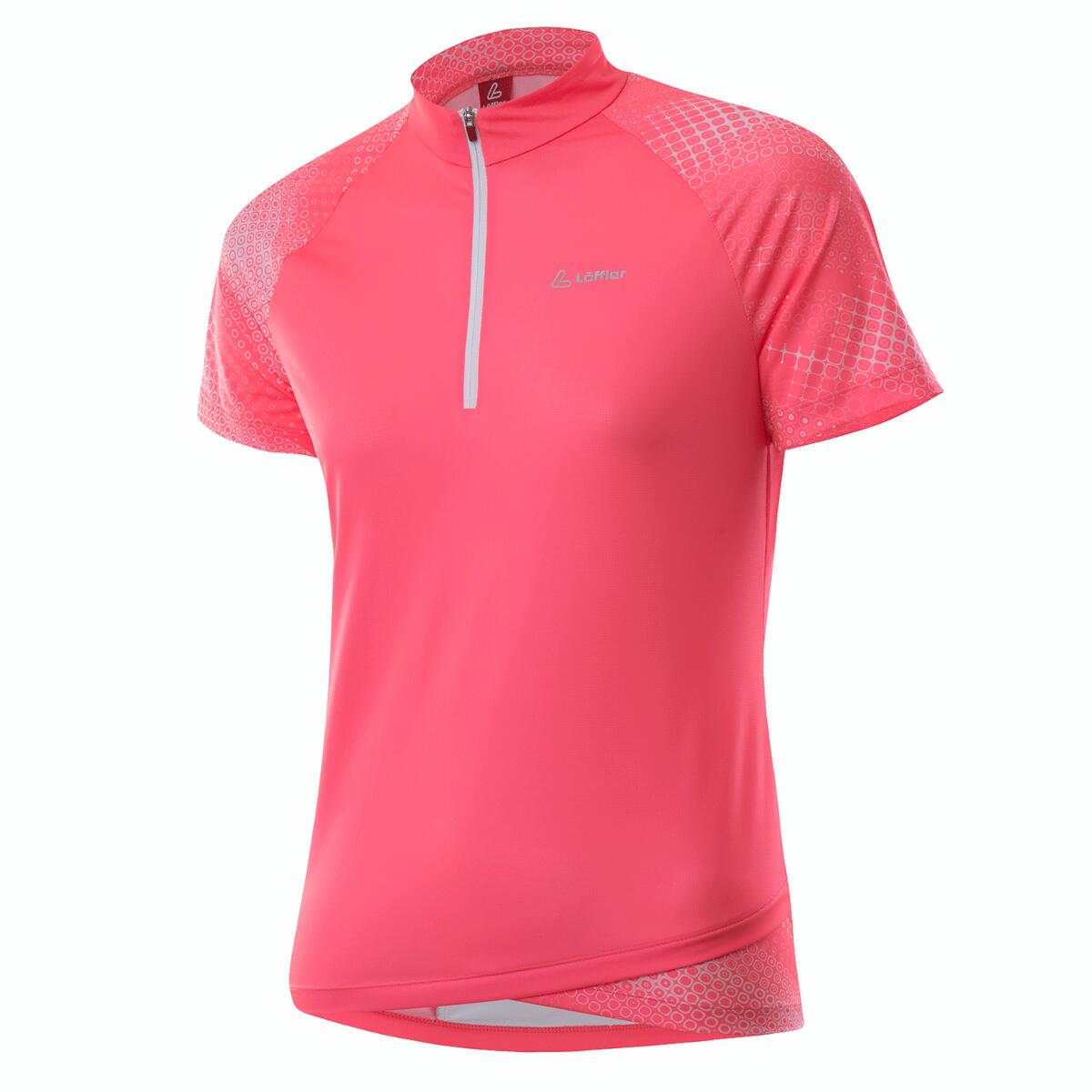 LOEFFLER Maglia da ciclismo maniche corte A Bike Shirt HZ Rise 3.0 - Rosa