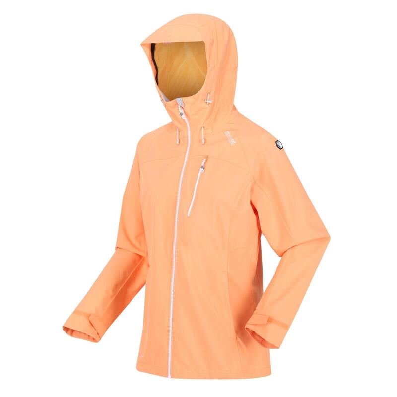 Damska kurtka przeciwdeszczowa Britedale LED pomarańczowa