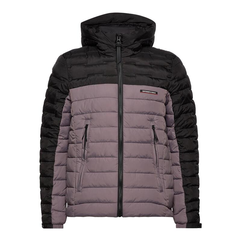 Doudoune à Capuche Superdry XPD Radar Quilt - Homme