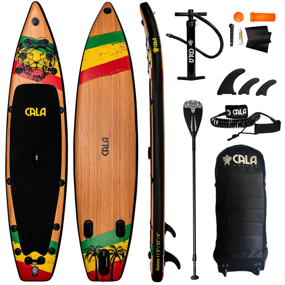 CALA Ikatere Stand Up Paddling Board Set, iSUP aufblasbar CALA DECATHLON