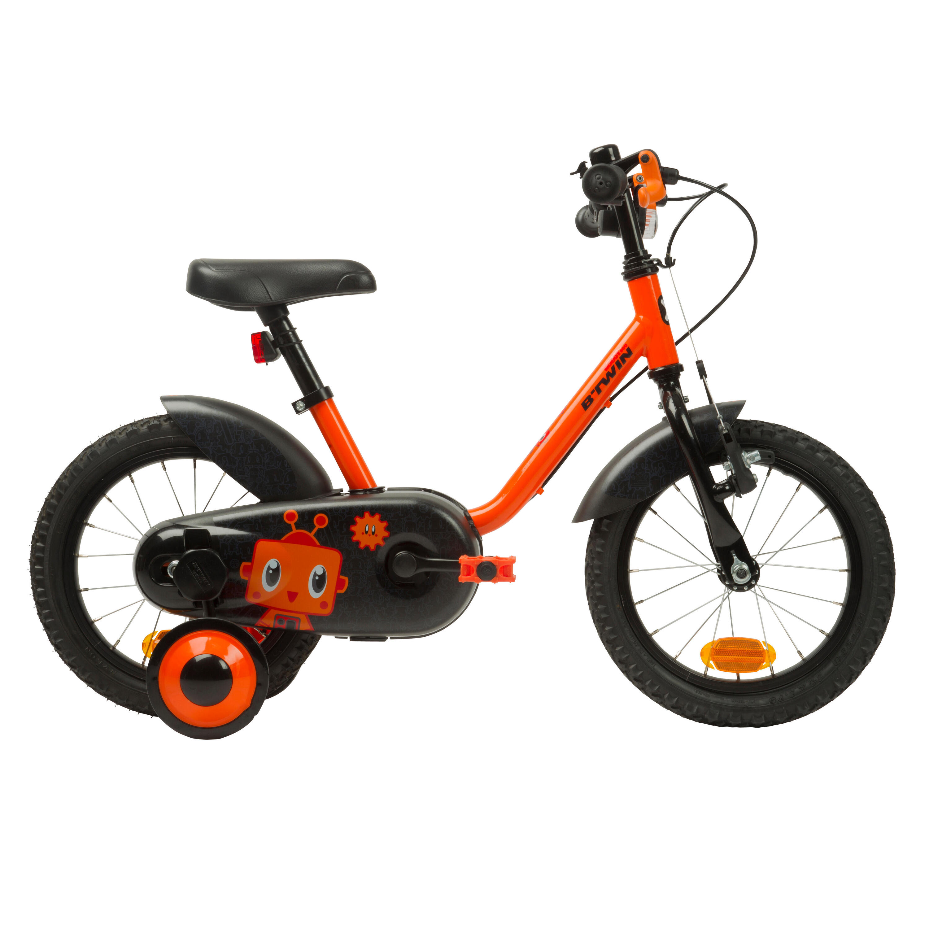 BTWIN REFURBISHED KIDS 14 INCH BIKE ROBOT 500 3-5 YEARS OLD - C GRADE