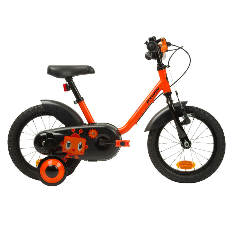Segunda vida - Bicicleta niños 14 pulgadas Btwin 500 Robot... - Aceptable