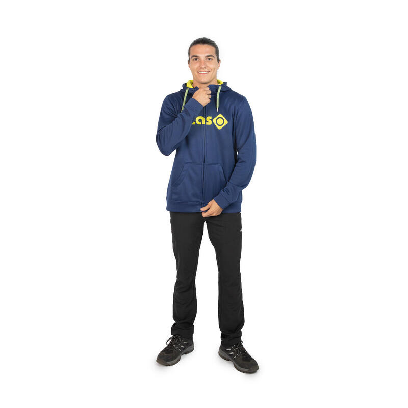 Izas DUERO M JACKET Capuz desportivo com capuz e fecho para homem