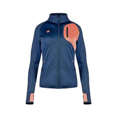 Chaqueta Trekking y Montaña con tejido forro polar de mujer KANJUT W Izas