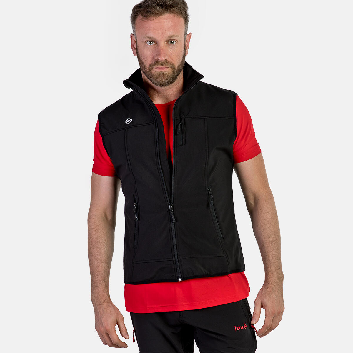 Chaleco Trekking y Montaña cortavientos impermeable Hombre Izas VALLEY M- 3000mm 3/5