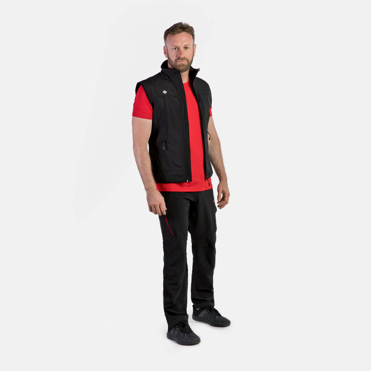 Chaleco Trekking y Montaña cortavientos impermeable Hombre Izas VALLEY M- 3000mm 5/5