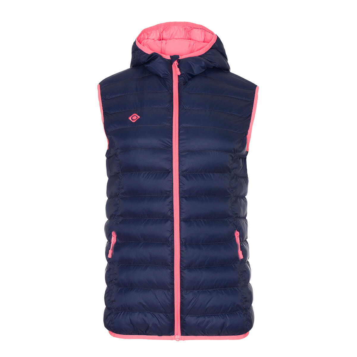 Izas - Izas Ortil W Gilet Polaire De Trekking Et D'Alpinisme Pour Femme - Gilet Sans Manche - Bleu|orange - 42 M/l - Decathlon